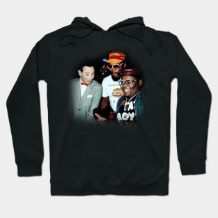 Peewee Herman & Fat Boys with Mr T 1985 Hoodie